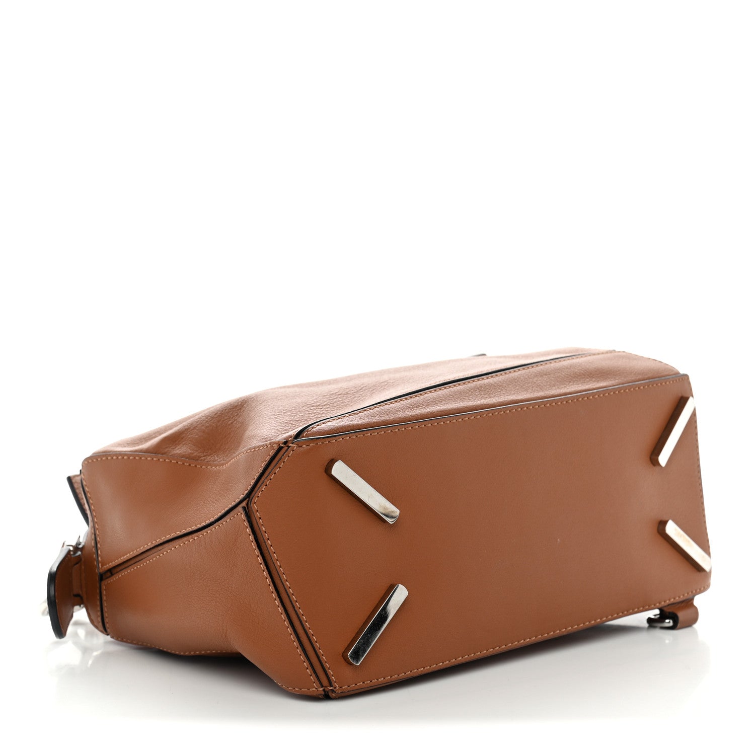 Loewe Calfskin Small Puzzle Bag Tan 4 of 11