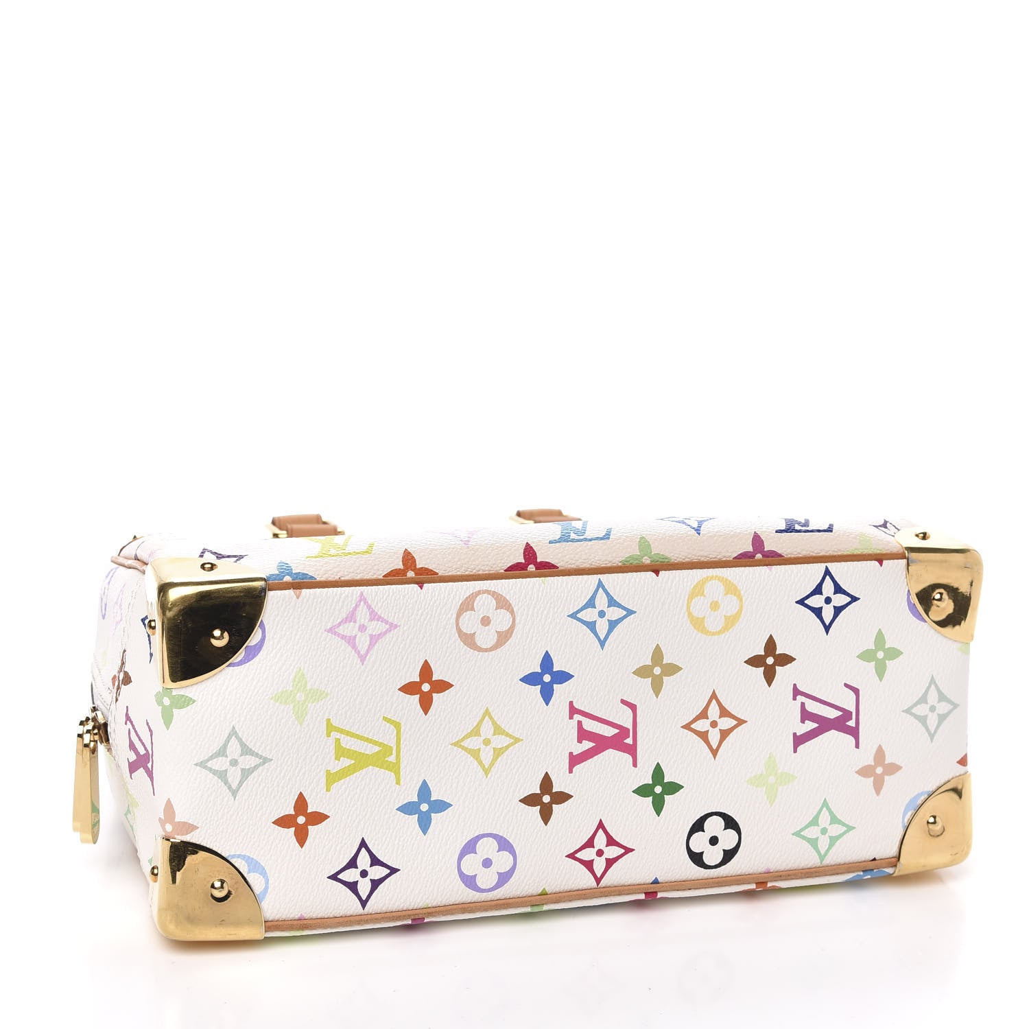 Louis Vuitton Monogram Multicolor Trouville White 4 of 12