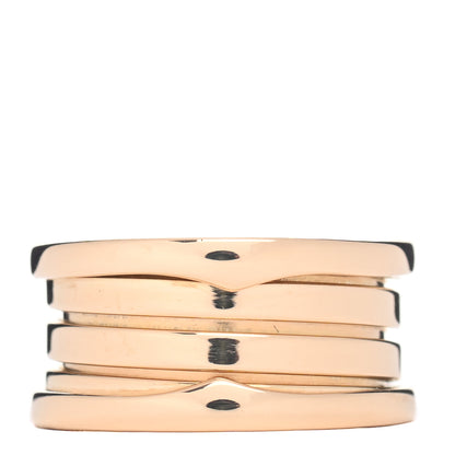 Bulgari 18K Yellow Gold B.Zero1 Three-Band Ring 49 4.75 3 of 5