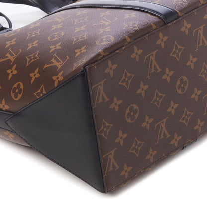 Louis Vuitton Monogram Macassar Weekend Tote GM 5 of 7