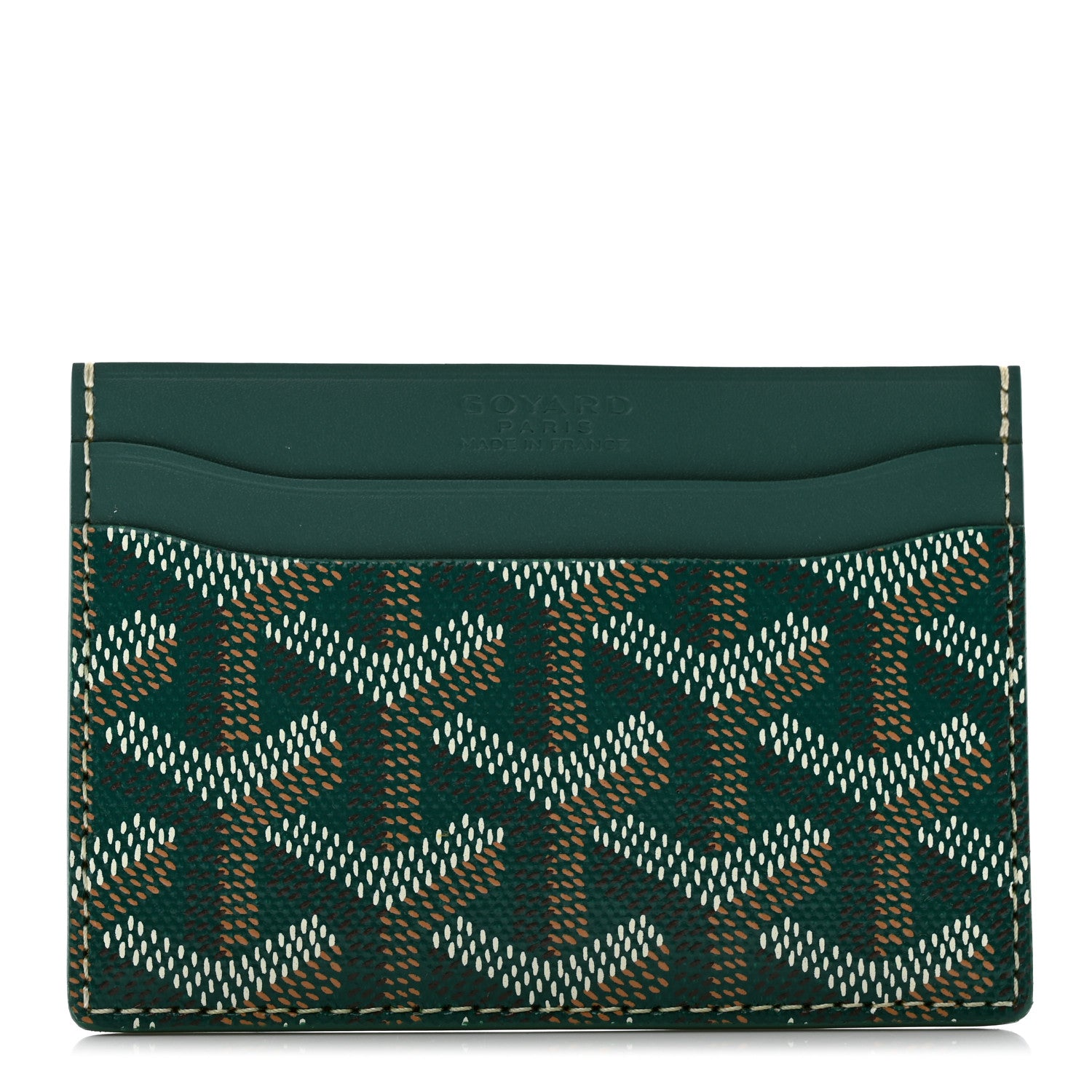 Goyard Goyardine Saint Sulpice Card Holder Green 1 of 7