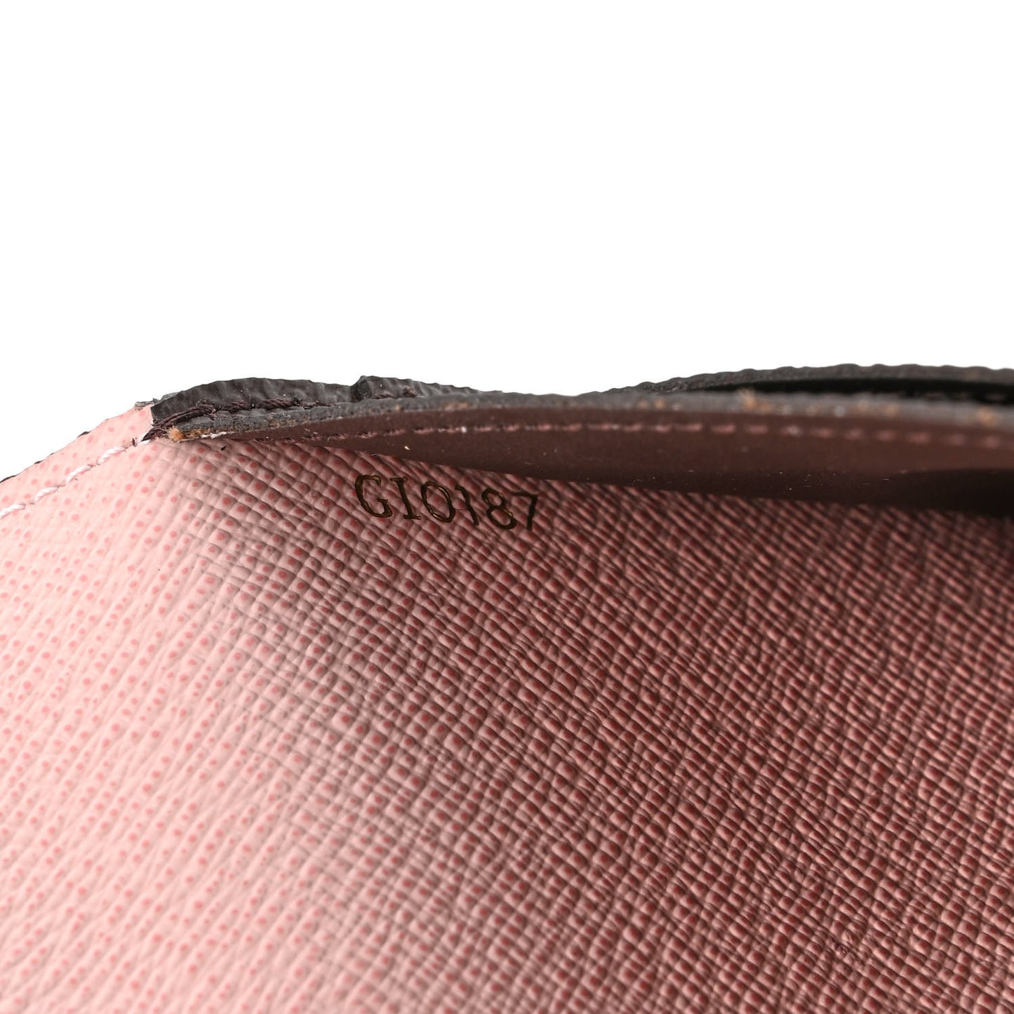 Monogram Josephine Wallet Rose Ballerine