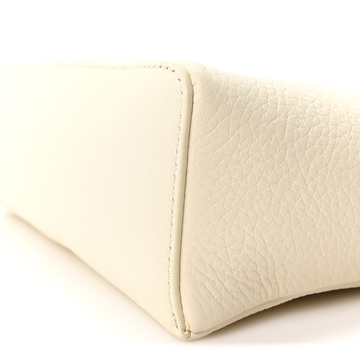 Loro Piana Tender Calfskin L19 Extra Pocket Pouch Whisper White 8 of 9