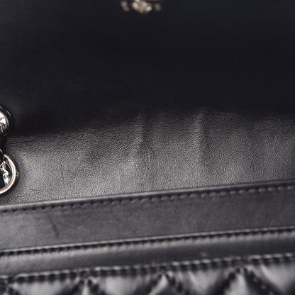 Chanel Lambskin Quilted Small Geometric Flap Black 9 of 9