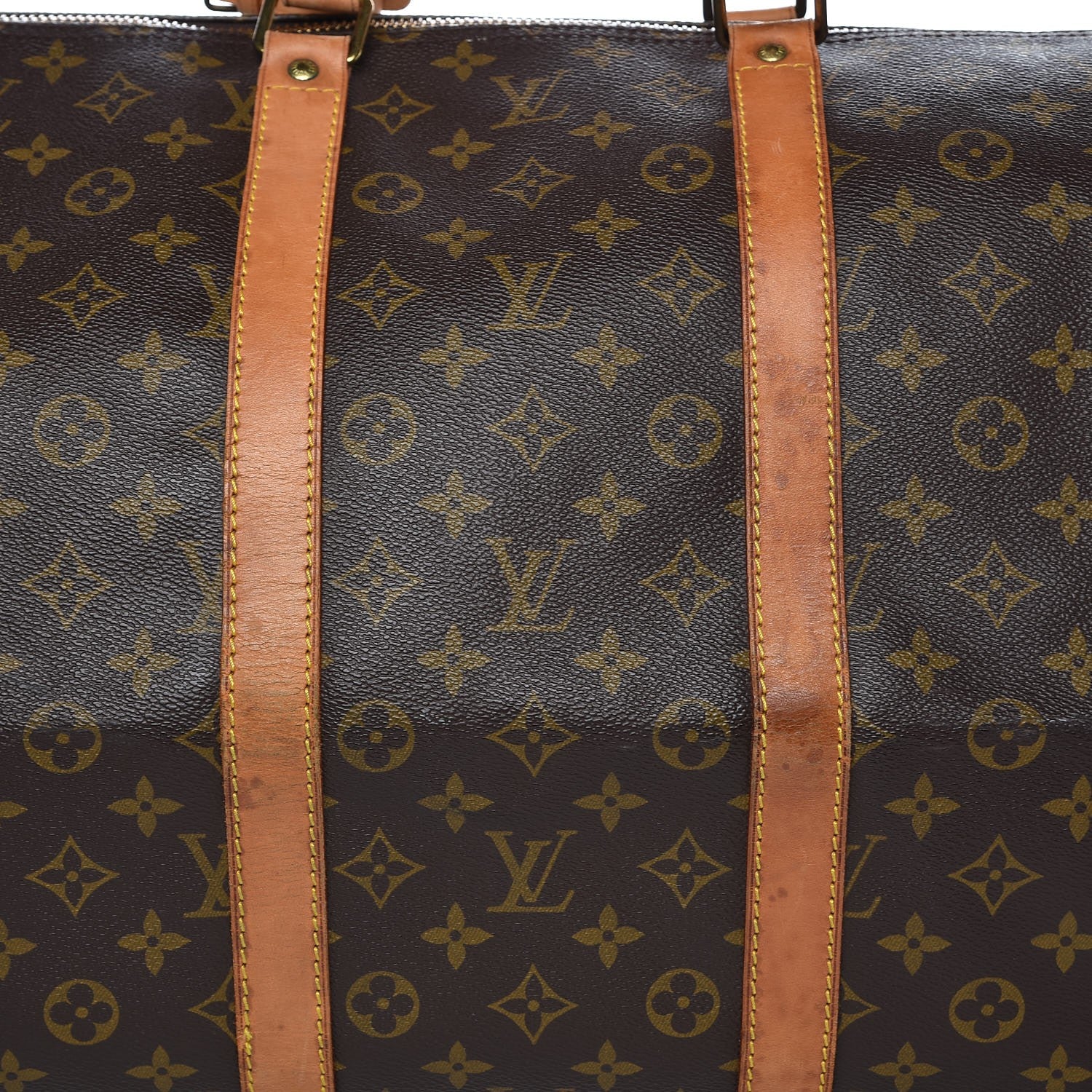 Louis Vuitton Monogram Keepall Bandouliere 55 13 of 14