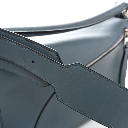Loewe Calfskin Medium Puzzle Bag Stone Blue 11 of 11