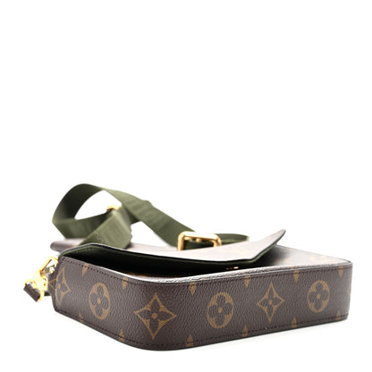 Louis Vuitton Monogram Felicie Strap & Go Kaki 4 of 11