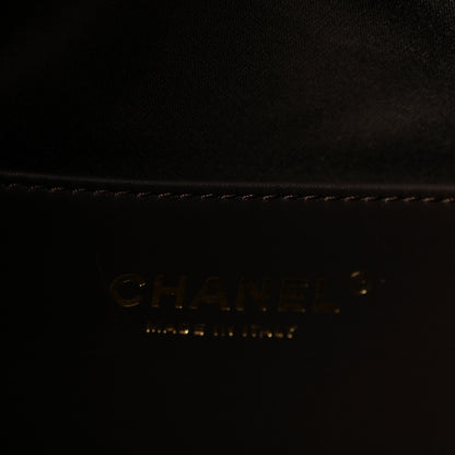 Chanel Suede Quilted Mini Chanel 25 Handbag Dark Brown 6 of 10