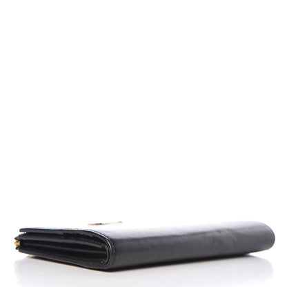 Burberry Signature Grain Calfskin Wallet Black 4 of 10