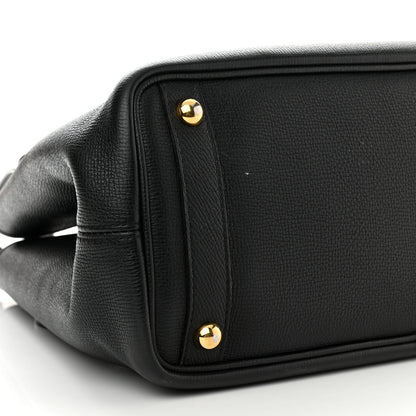 Burberry Grainy Calfskin Medium Honeybrook Tote Black 5 of 12