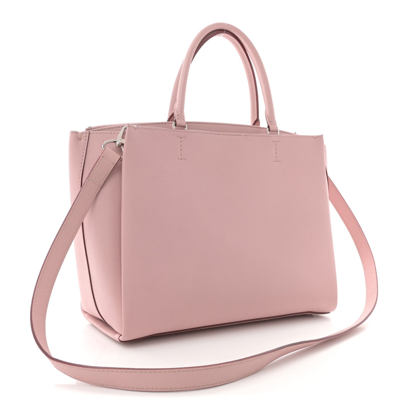 Calfskin Lockmeto Rose Poudre