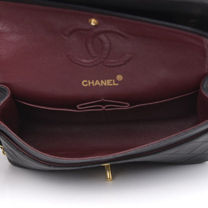 Chanel Lambskin Quilted Small Double Flap Black 5 of 16