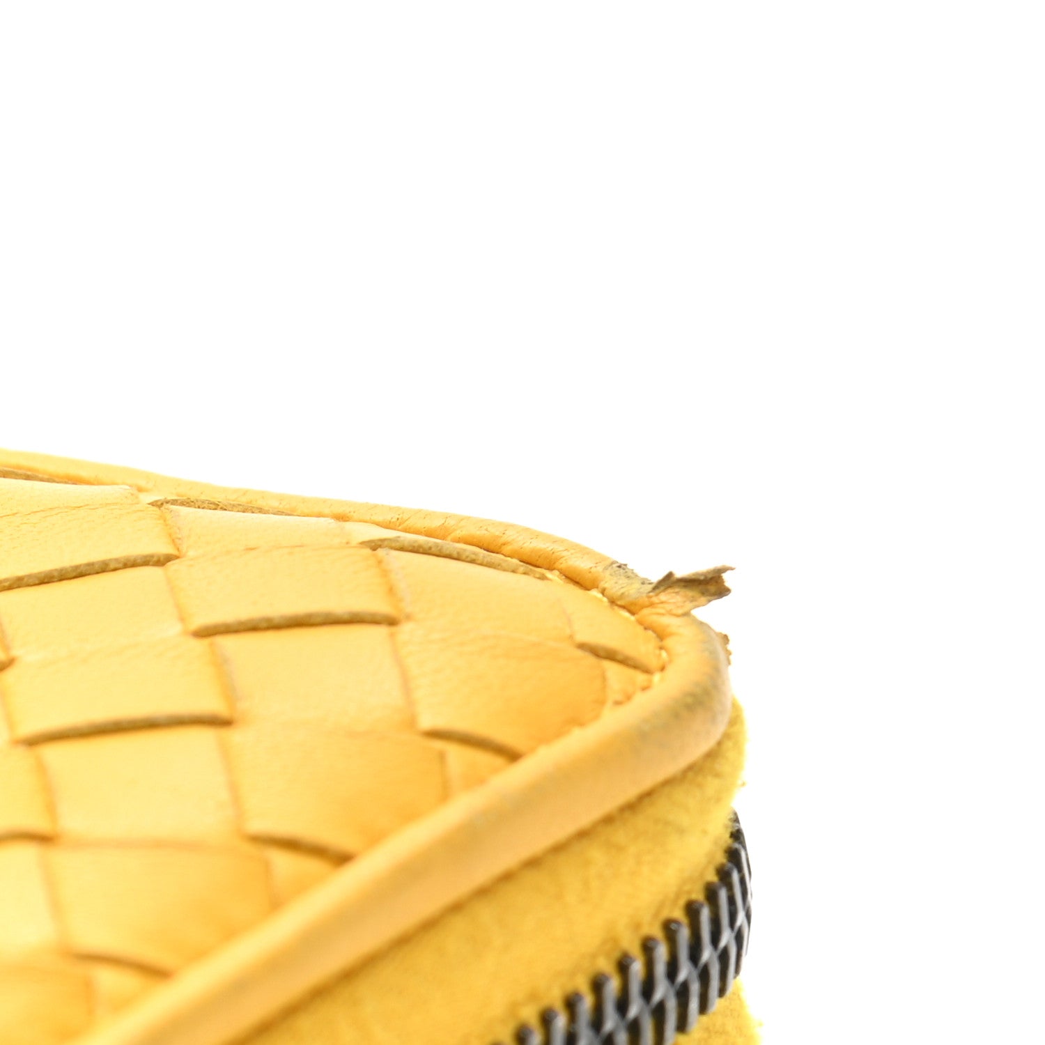 Bottega Veneta Nappa Intrecciato Zip Around Wallet Sunset 13 of 15