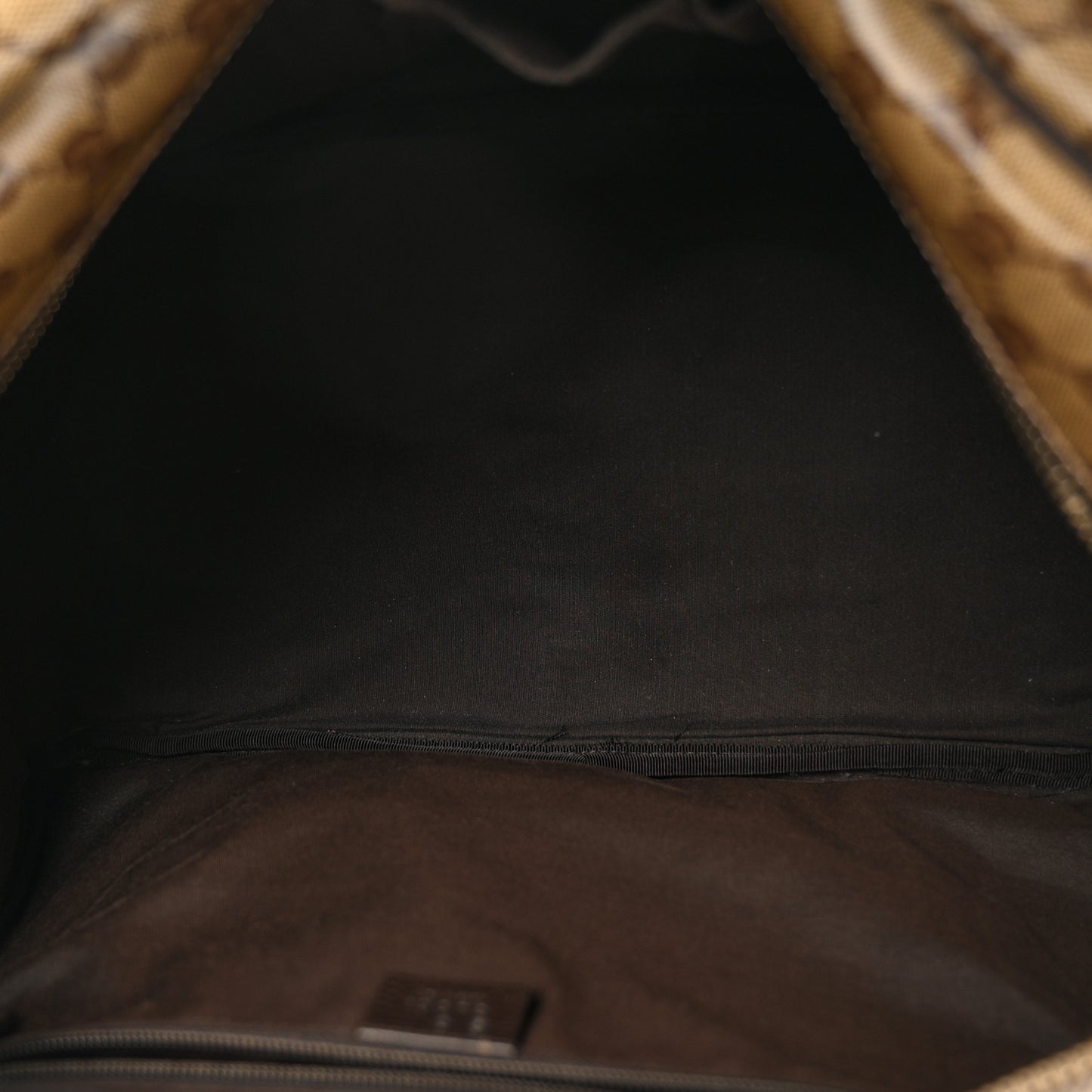 Crystal Monogram Web Large Carry On Duffle Bag Brown