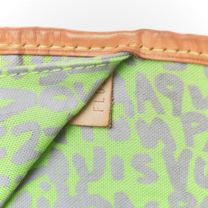 Louis Vuitton Monogram Graffiti Neverfull GM Green 7 of 20