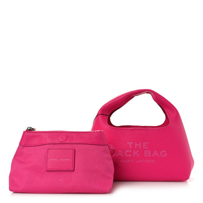 Marc Jacobs Grained Calfskin Mini The Sack Bag Hot Pink 3 of 9