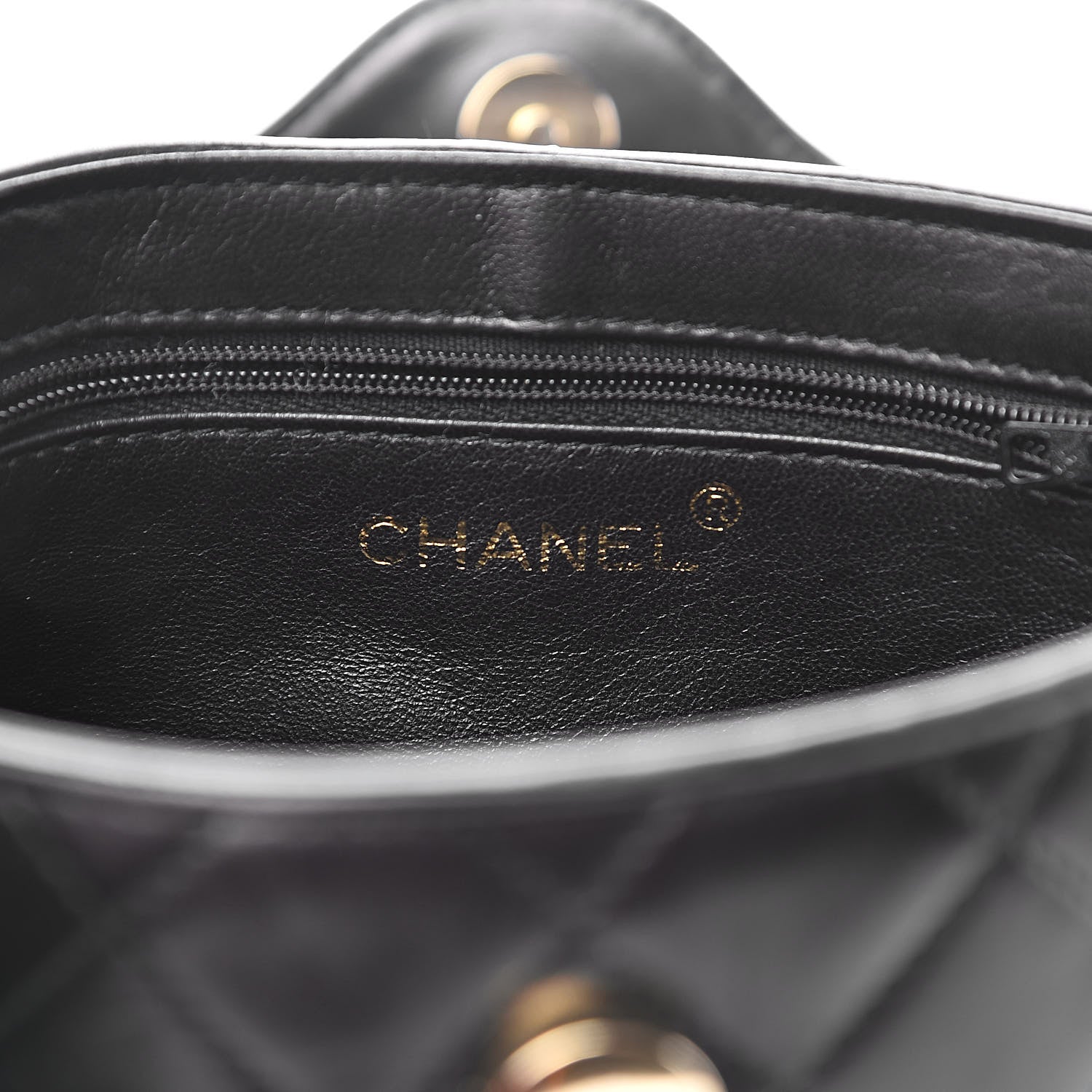 Chanel Lambskin Quilted Tassel Shoulder Bag Black 6 of 14