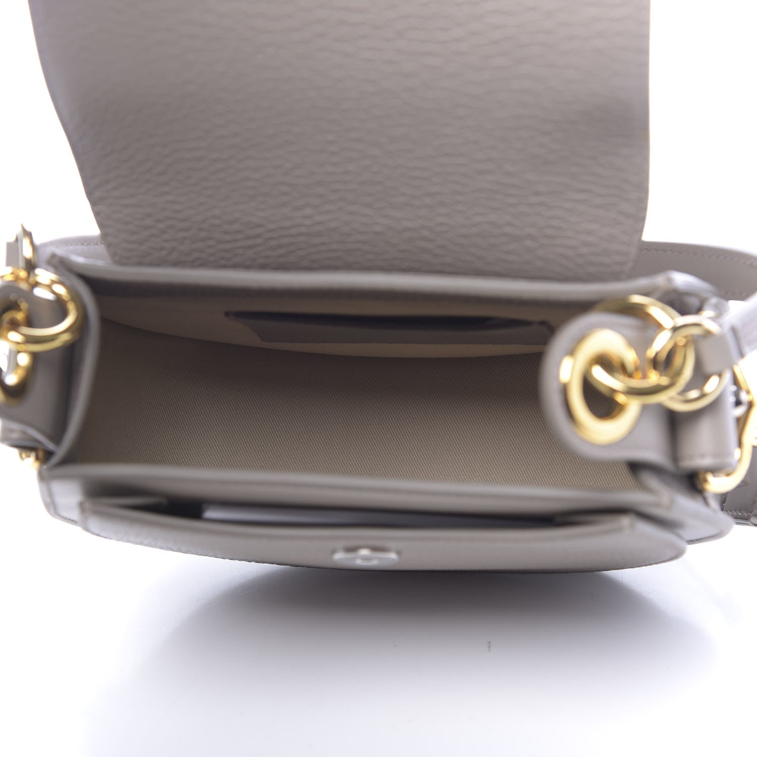 Chloe Calfskin Small Tess Bag Motty Grey 5 of 9