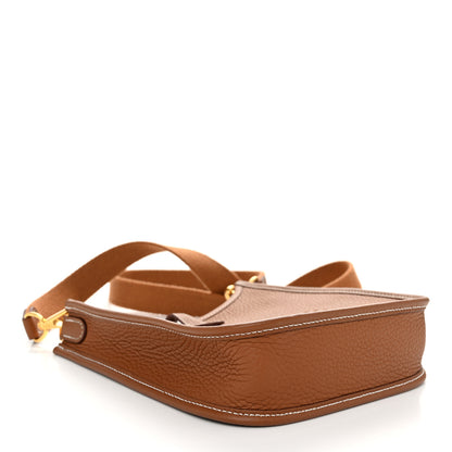 Hermes Taurillon Clemence Evelyne TPM Gold 4 of 11