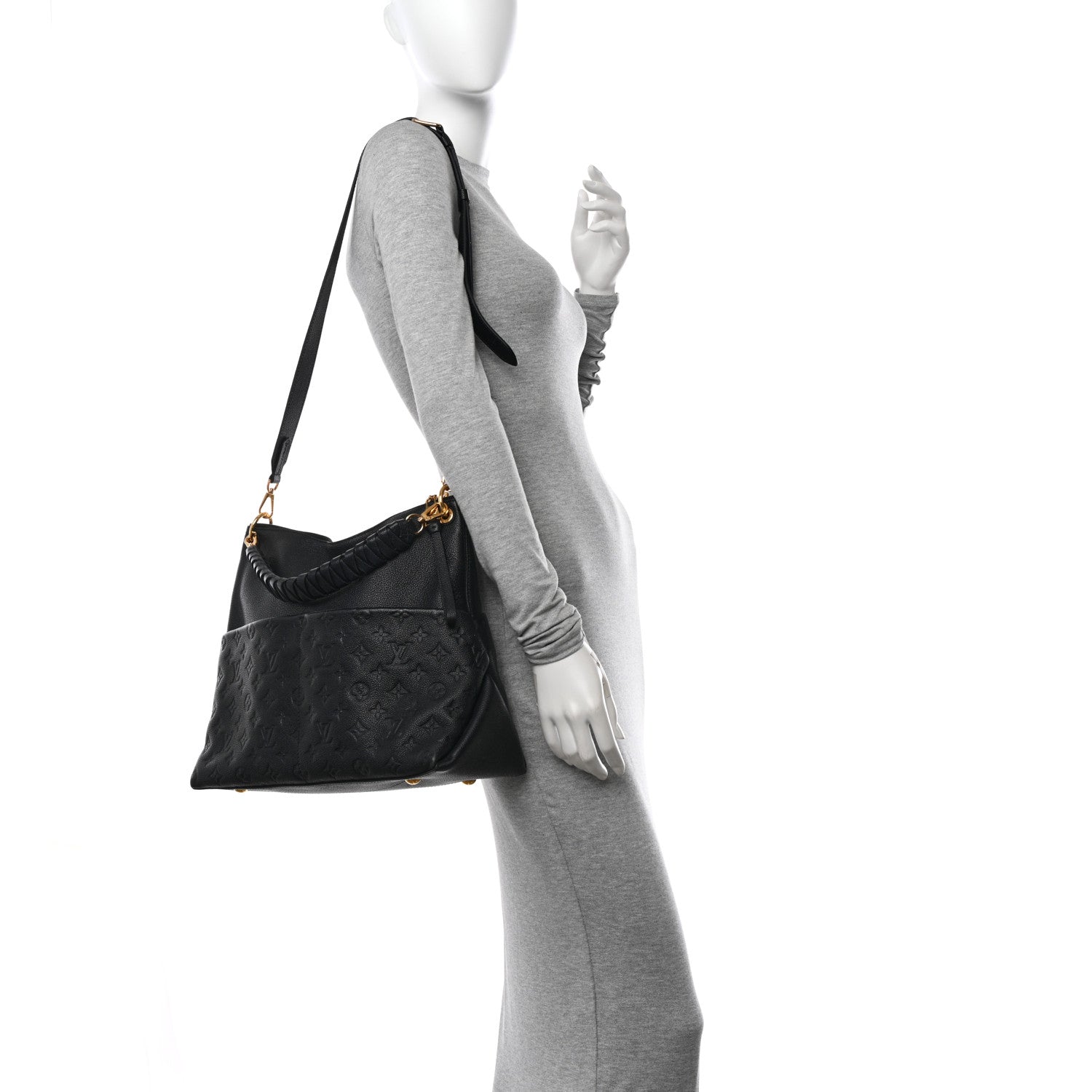 Louis Vuitton Empreinte Maida Hobo Black 2 of 11