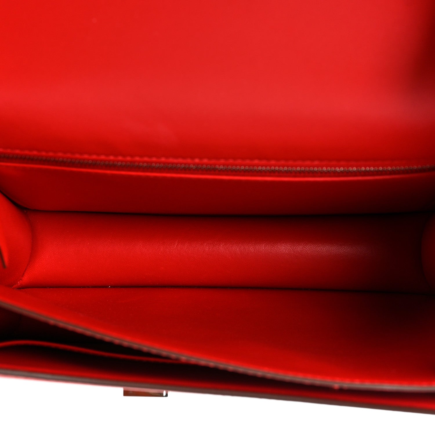 Hermes Epsom Enamel Constance 24 Rouge De Coeur Rubis 5 of 18