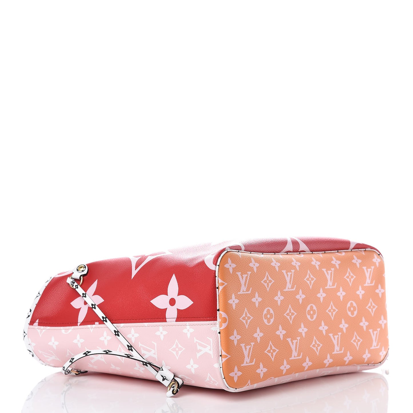 Monogram Giant Neverfull MM Rouge