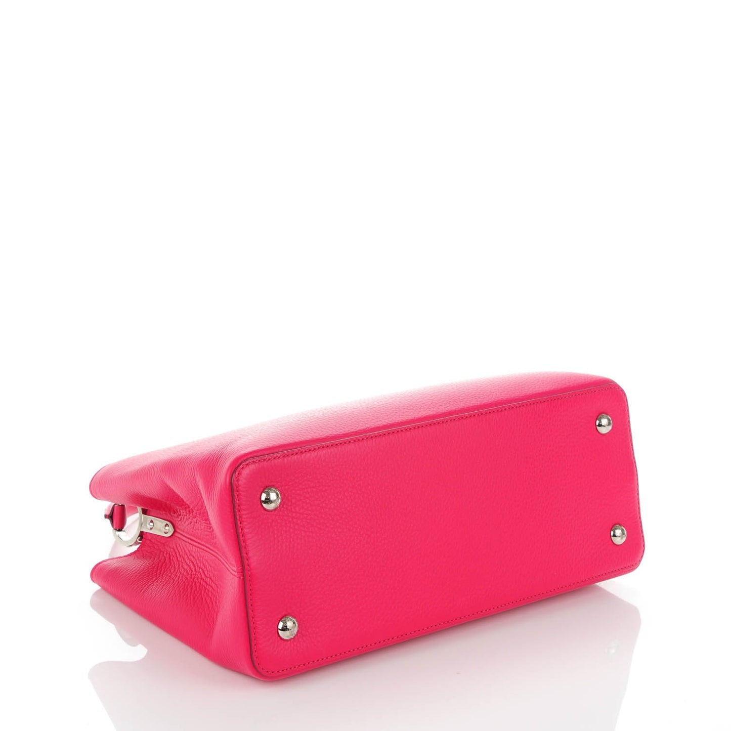 Taurillon Capucines MM Fuchsia