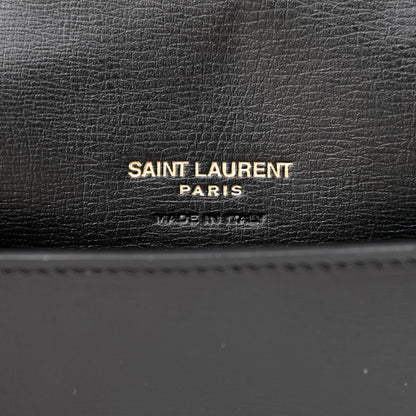 Saint Laurent Smooth Calfskin Monogram Phone Holder Crossbody Black 6 of 11