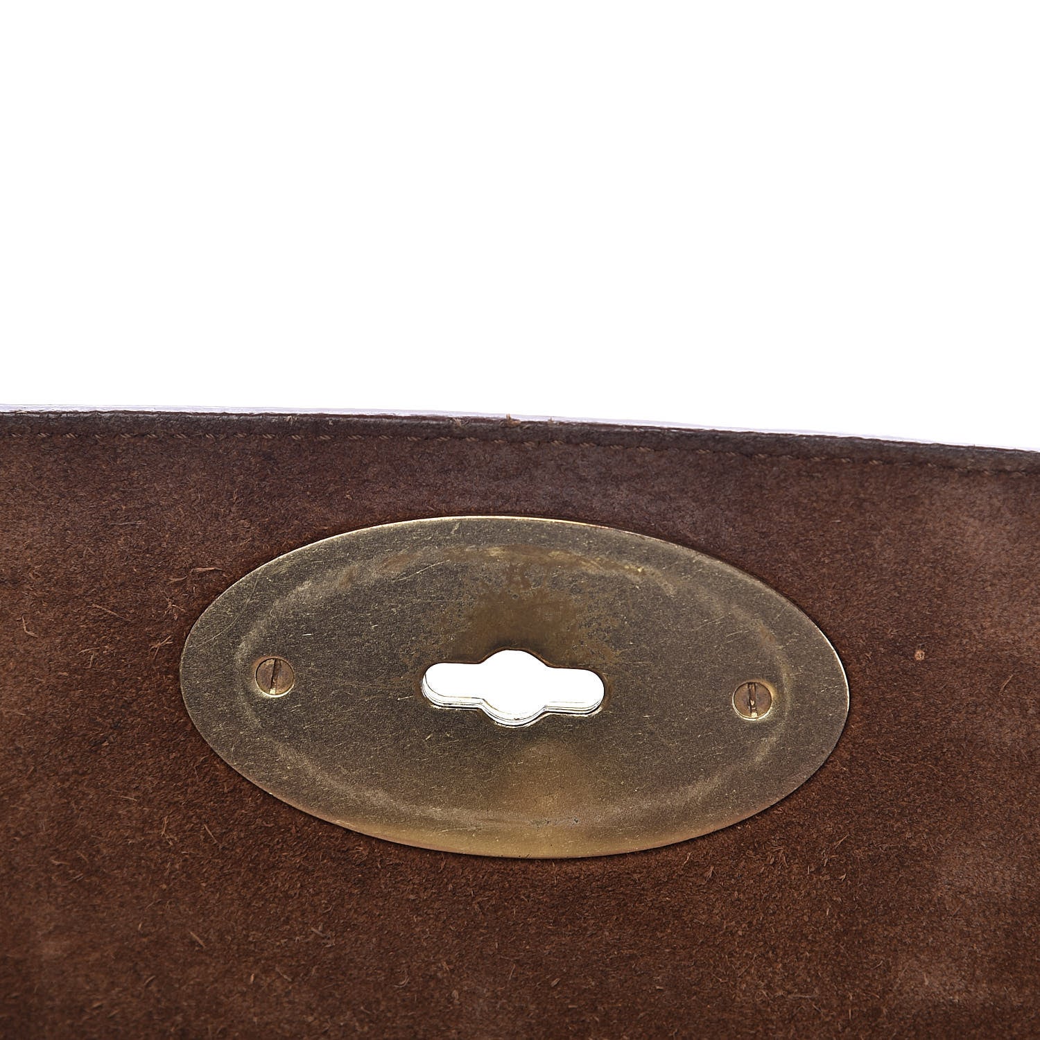Mulberry Nappa Crocodile Embossed Small Lily Flap Oak 10 of 16