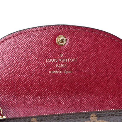 Louis Vuitton Monogram Rosalie Coin Purse Fuchsia 5 of 8