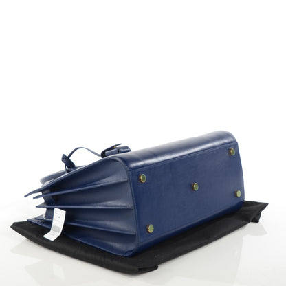 Saint Laurent Calfskin Small Sac De Jour New Marine 4 of 8