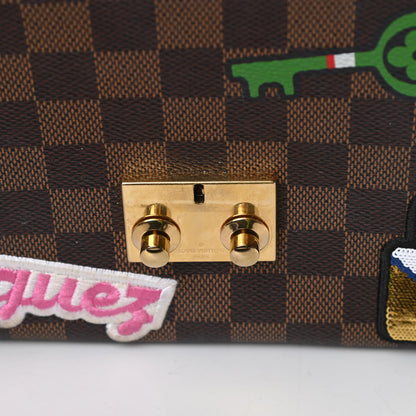 Louis Vuitton Damier Ebene Patches Croisette 14 of 15