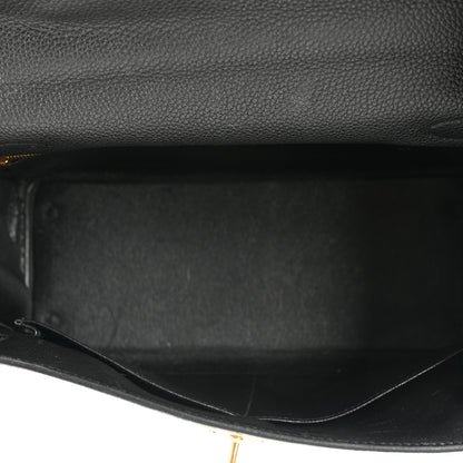 Hermes Togo Kelly Retourne 28 Black 5 of 19