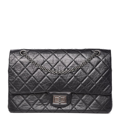 Chanel Aged Calfskin Quilted 2.55 Reissue 227 Flap Black 1 of 10