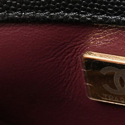 Chanel Caviar Quilted Small Coco Chain Handle Flap Black 7 of 10