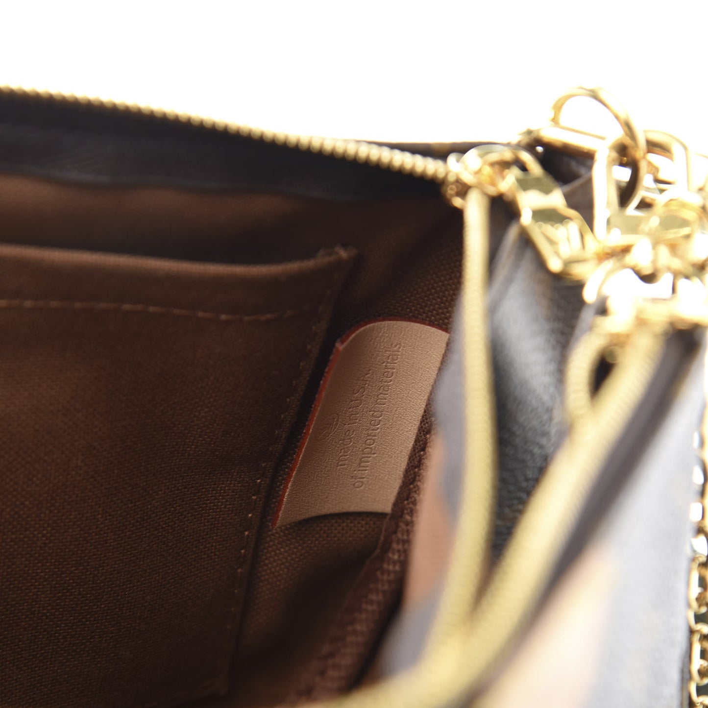 Monogram Multi Pochette Accessories Kaki