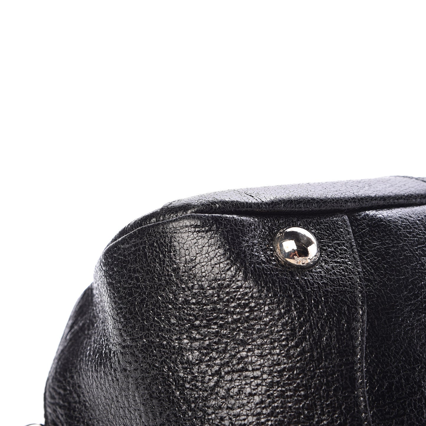 Cervo Lux Chain Shoulder Bag Black