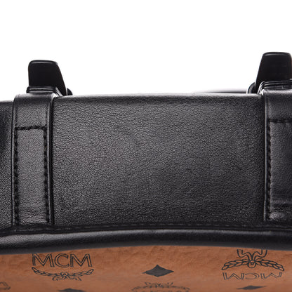 MCM Visetos Small Crossbody Flap Messenger Cognac 8 of 11