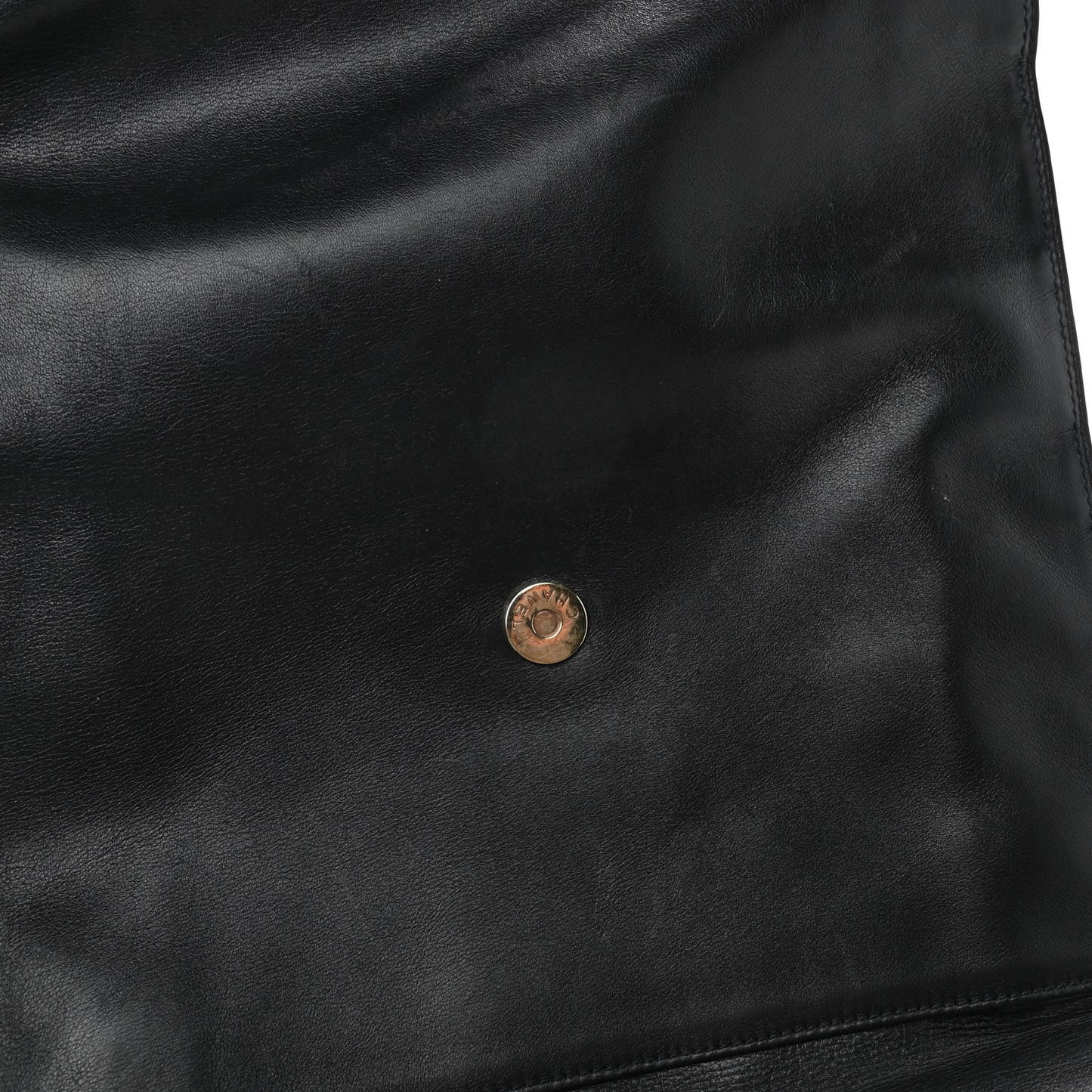 Lambskin CC Shoulder Flap Bag Black