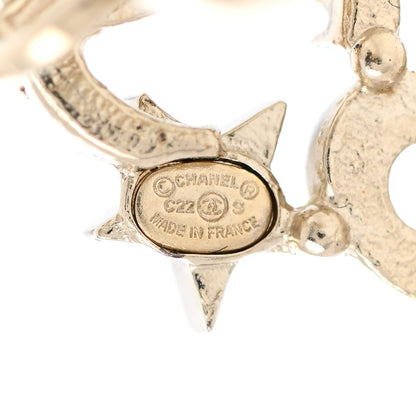 Chanel Crystal Star 5 CC Clip On Earrings 3 of 5