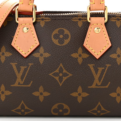 Louis Vuitton Monogram Nano Speedy Bandouliere 8 of 12