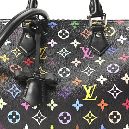 Louis Vuitton LV X TM Monogram Multicolor Speedy Soft 30 Black 7 of 9