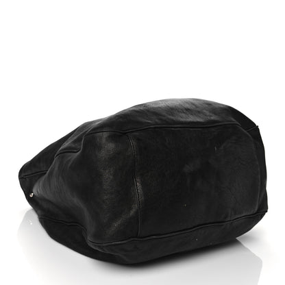 Saint Laurent Stingray Embossed Large Roady Hobo Black 4 of 10