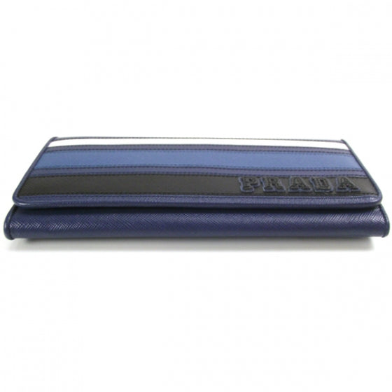 Prada Saffiano Stripe Continental Wallet 4 of 7