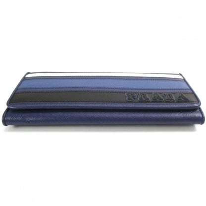 Prada Saffiano Stripe Continental Wallet 4 of 7