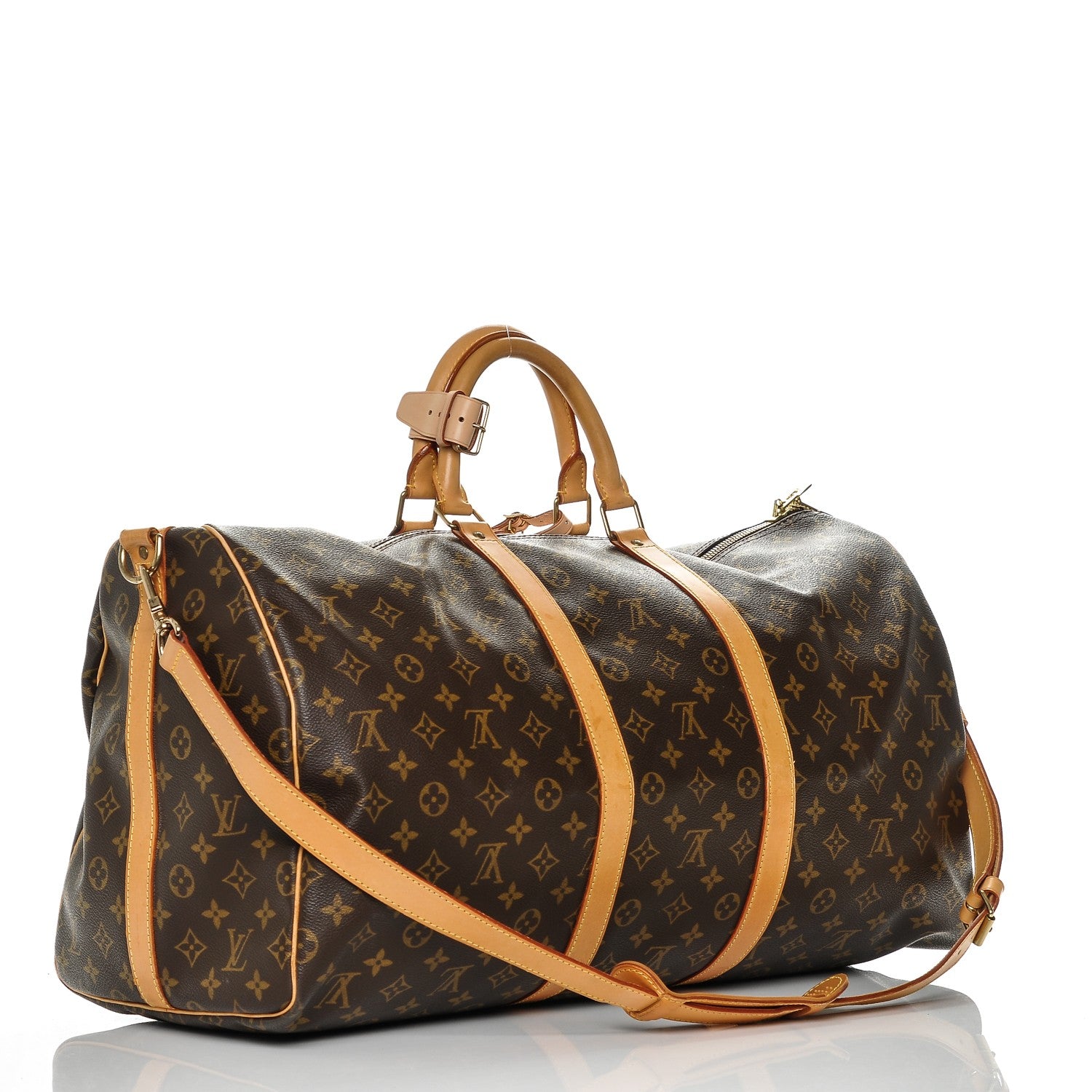 Louis Vuitton Monogram Keepall Bandouliere 55 3 of 7