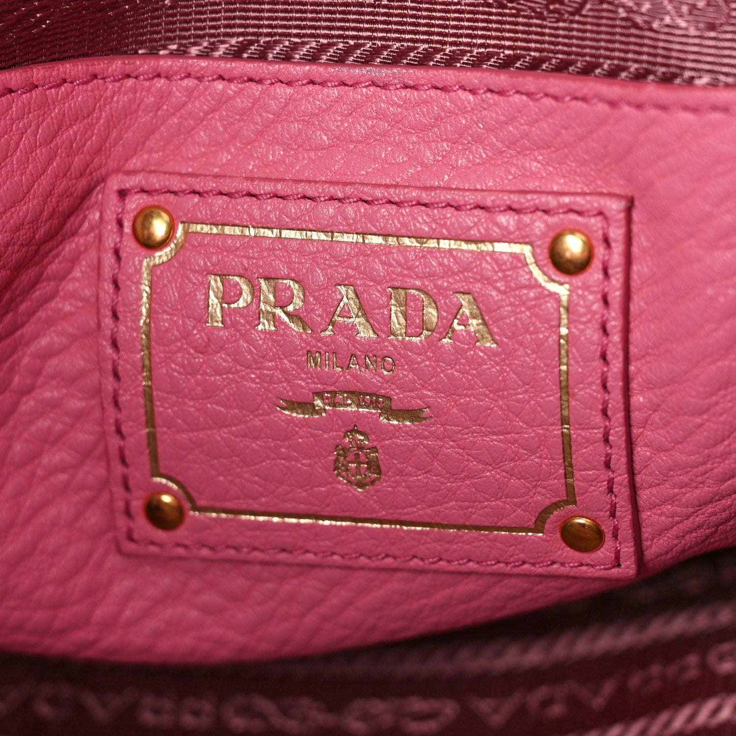 Prada Vitello Phenix Shopping Tote Peonia 6 of 15