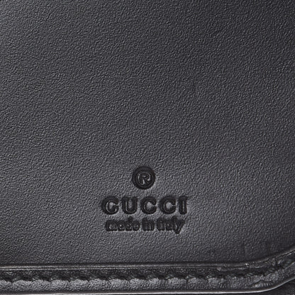 Gucci Guccissima Signature Web New Web Long Wallet Black 6 of 9