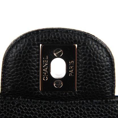 Chanel Caviar Quilted Medium Double Flap Black 5 of 8