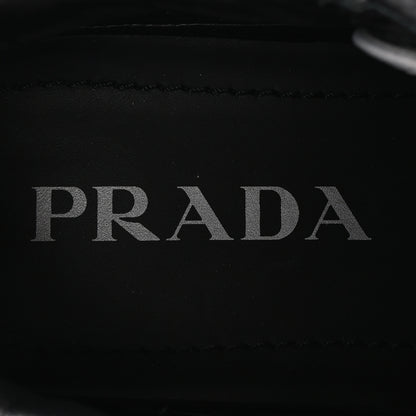 Prada Re-Nylon Piuma Metal Triangle Logo Quilted 45mm Sneakers 40 Black 8 of 9